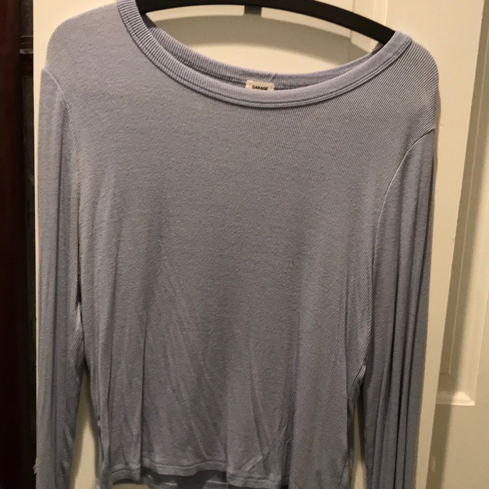 GARAGE brand long sleeve basic shirt